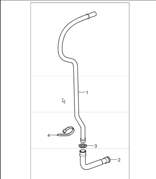Diagram 813-10 Porsche 997 MK1 Carrera 2 3.6L 2005-08 Body