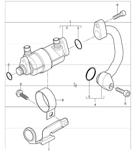 Diagram 813-26 Porsche Cayman 987C / 981C (2005-2016) Body