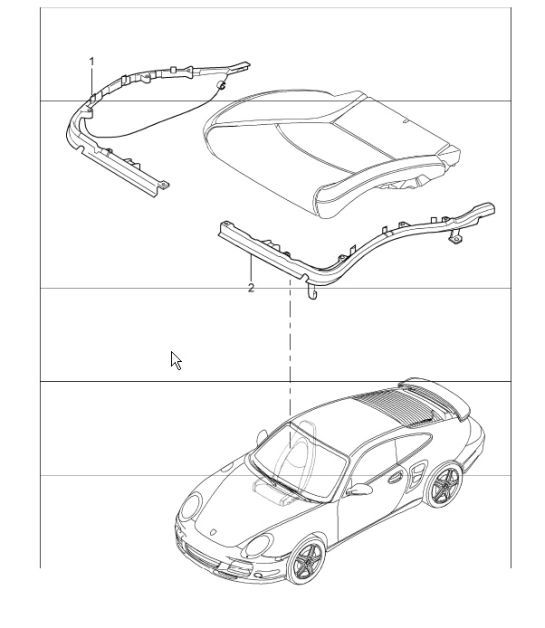 Diagram 817-16 Porsche Boxster 718 2.0L PDK (300 Bhp) 2017>> Body