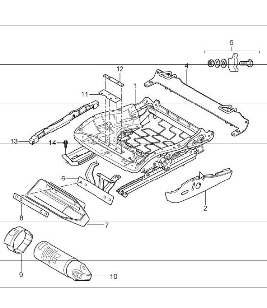 Diagram 817-50 Porsche 911 1978-1983 3.0L / SC Body