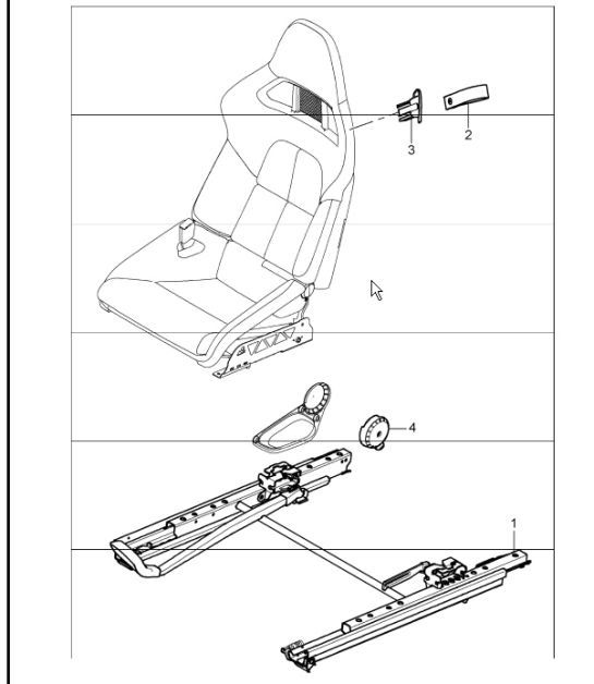Diagram 817-62 Porsche 9J1.1 Taycan 2020-24 