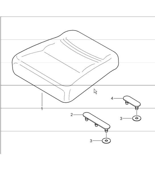 Diagram 817-80 Porsche 9J1.1 Taycan 4S 2020-24 