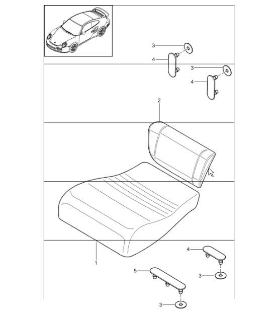 Diagram 817-82 Porsche 9J1.1 Taycan 2020-24 