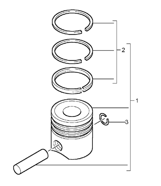 Diagram 102-06 Porsche 996 (911) (1997-2005) Engine