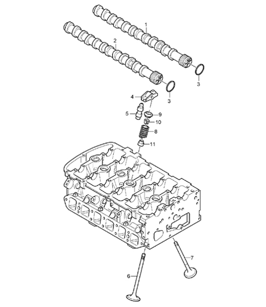Diagram 103-12 Porsche 911 & 912 (1965-1989) Motor