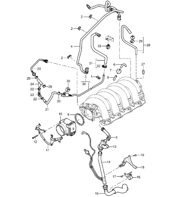 Diagram 107-00 Porsche 911 & 912 (1965-1989) Motor