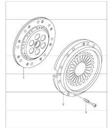 clutch 996 GT3-1 M96.76 2000-02 and 996 GT3-1/GT3-1 RS 2004-05
