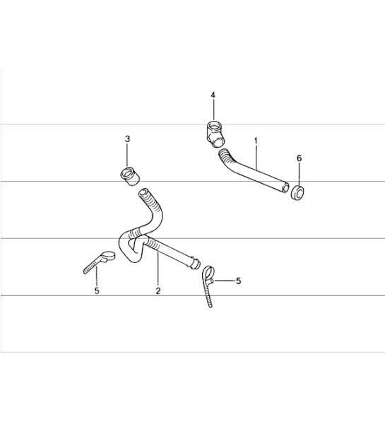 Diagram 813-10 Porsche Boxster 981 S / GTS 3.4L 2012-16 Body