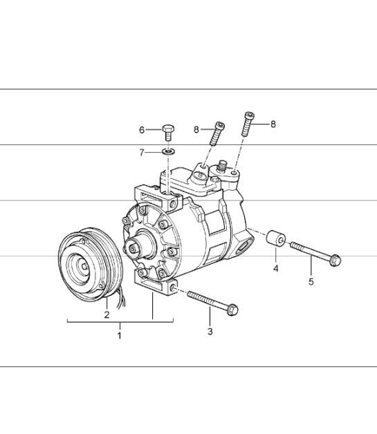Diagram 813-15 Porsche 997 (911) MK1 2005-2008 Body