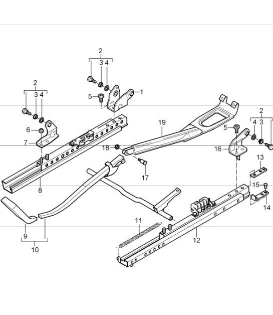 Diagram 817-50 Porsche 997 (911) MK1 2005-2008 Body