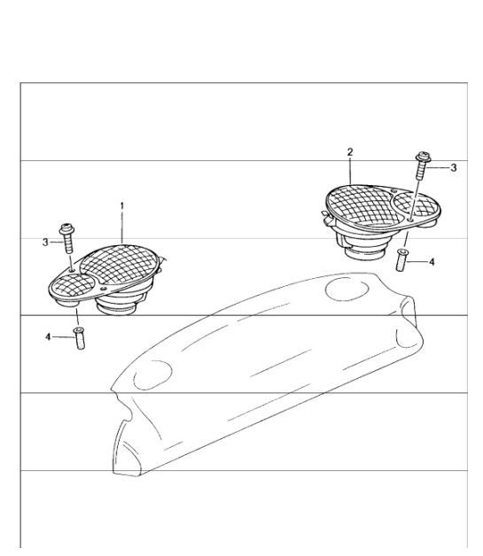 Diagram 911-05 Porsche 356 (1950-1965) Electrical equipment