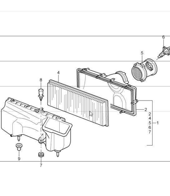 Diagram 106-00 Porsche 911 & 912 (1965-1989) Motor