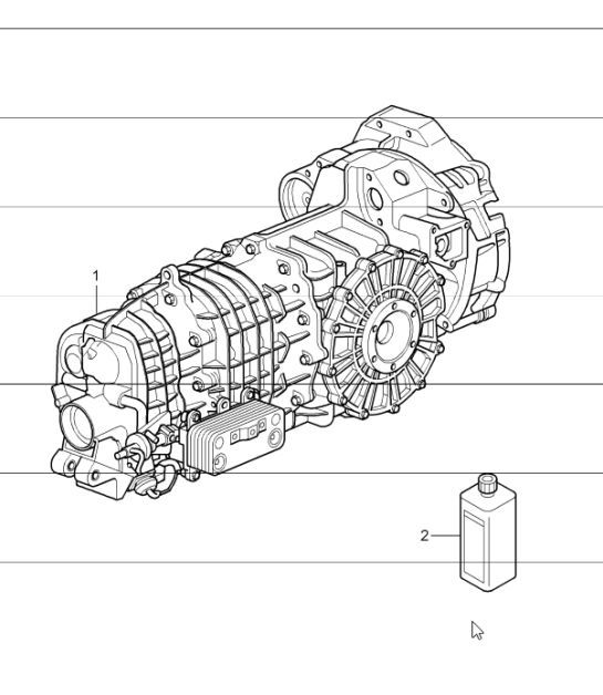 Diagram 302-00 Porsche 993 (911) C2S 1994-97 Transmission
