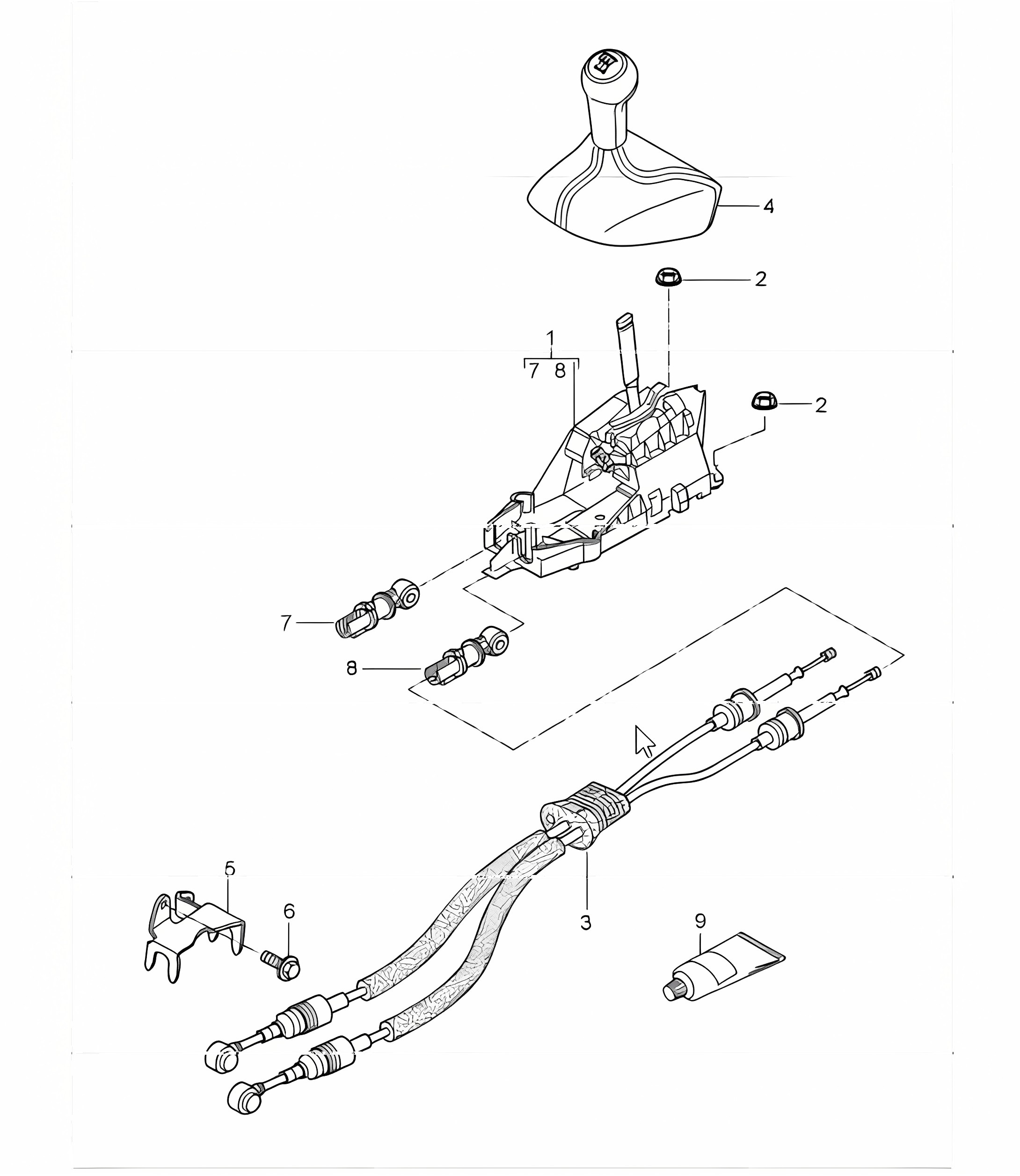 transmission control manual transmission 997 GT3 2007-11