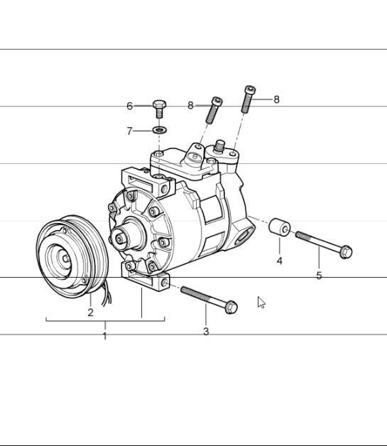 Diagram 813-15 Porsche Cayman 987C / 981C (2005-2016) Body