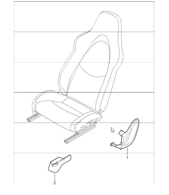 Diagram 817-20 Porsche 993 (911) C4S 1994-97 Body