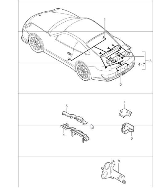 Diagram 902-20 Porsche 971.2 Panamera 4 E-Hybrid 2.9L V6 2021-23 