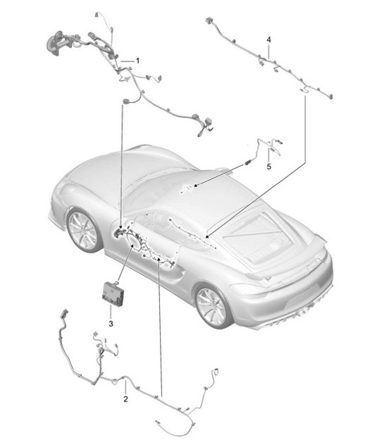 Diagram 902-015 Porsche 911 & 912 (1965-1989) Electrical equipment