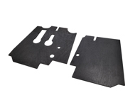 Pedalboard set. Porsche 356B (T5) LHD-auto's - 64455106305, 64455106405 - JG.063.05