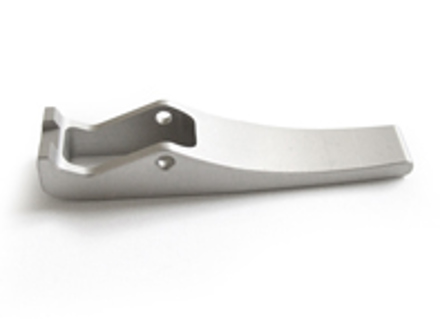 Déclencheurs de poignée de porte en argent. Porsche 911 1978-89 / 964 - 91153894107, 91153894207