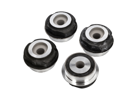 Lagerbus subframe achter (complete set). Porsche 993 (alle) - 99333105100, 99333105200, 99333105280, 99333105180 - PR52011P, S52011P, S-52011P