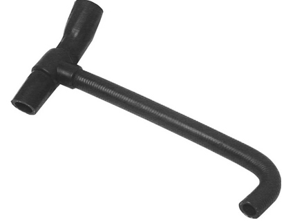 Kühlmittelzulaufschlauch. Porsche 944 86-87 - 95110624701, 95110624702, 95110624706 - URO-004464