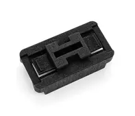 Deep profile 14-pin plug connector housing base for engine loom. Porsche 911 / 914 / 924S / 928 / 944 S2 / 964 / 968 - 91161211502, 91161211305