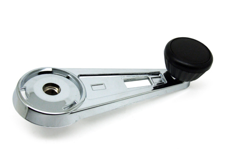 Manovella per finestrino, cromata. Porsche 911 1965-77 - 91154247100, 91154247102 - EP091108, 1688300200, URO-004136, 911770/15-C