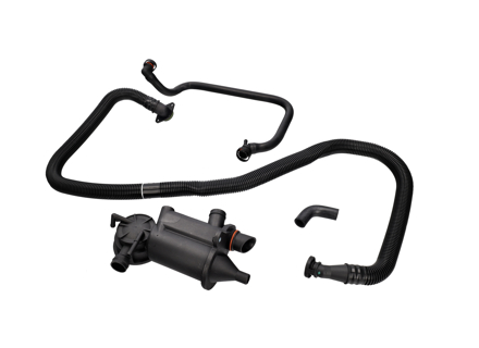Séparateur huile/air AOS avec kit de tuyau de reniflard pour Porsche 996 3.6L - 996-107-023-55, 99610702355, 99610702353, 99610702354, 99610702356, 99610714555, 99610714755, 99951263000