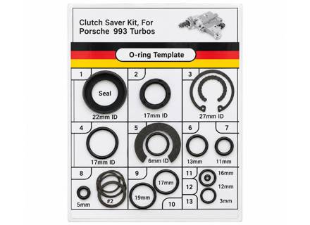 Seal Kit Clutch Salve Cylinder. Porsche 993 turbo - 99311623752 - 993CS