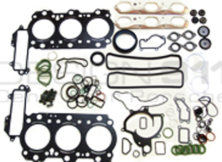 ENGINE GASKET SET Porsche 986 2.7L 2003>> 168KW / 228HP M96.23 - 99610124151, 99610124251, 99610733750, 99970755440, 99610722151, 99610634054, 99610632650, 99610634051, 99610417007, 99610417010, 996104170007, 99610717010
