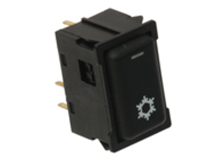 Heater control switch. Porsche 944 / 964 LHD Cars / 968 - 94465392200 - URO-011536