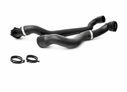 Kühlwasserschlauch-Set für Kühler. Porsche 955 Cayenne S / 955 Cayenne Turbo - 95510623910, 95510623800