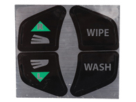 Sticker set, wiper and turn signal. Porsche 911 USA / 914 - 90155933001 - 1601502010