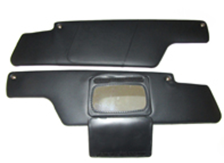 Kit de parasoles con tapa de espejo Izquierda y Derecha. Porsche 914 - 91473104412OEM, 91473104412