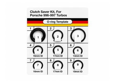 Seal Kit Clutch Salve Cylinder. Porsche 996 / 997 turbo - 99611623752 - 996CS