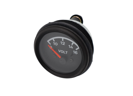 Battery voltage gauge, 8-16V, VDO Style. Porsche 914 - 91464111510 - 1699600500