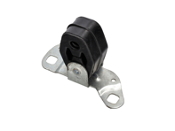Mid exhaust hanger support with rubber. Porsche 955/957 Cayenne - 113-989, 95511122730, 7L0253144C, 7L6253144C