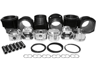 Big bore cylinder and JE piston kit 92mm, Hi comp. Porsche 911S 2.7L - 00891192SJE, 008 911 92S JE