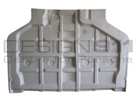 Section avant du plancher. Porsche 911 1966-89 - 91150193500, 91150193600, 591071, 591072, 911.501.935.00, 911.501.936.00, 683100170, 1683100180, 91150193500GRV, 9115019360GRV - CB.043.003