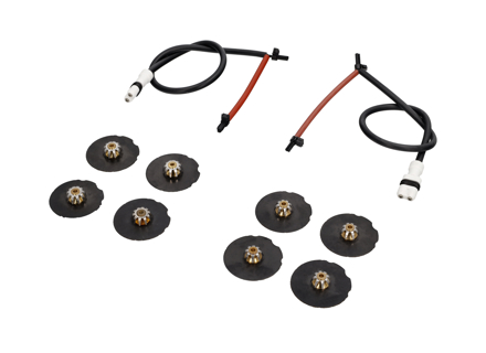 ACHTER Remkabel sensoren en shims kit voor Porsche 996 Turbo / 996 C4S - 99635208602, 99635208600, 99661236501
