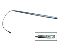 Parking Brake cable, for LHD (Left Hand Drive) cars. Porsche 356 B - 64424025 - 52042446