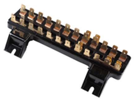 Fuse box, 12 fuse. Porsche 914 - 91461231510, 311937511D, 8199300500 - 914-612-315-10