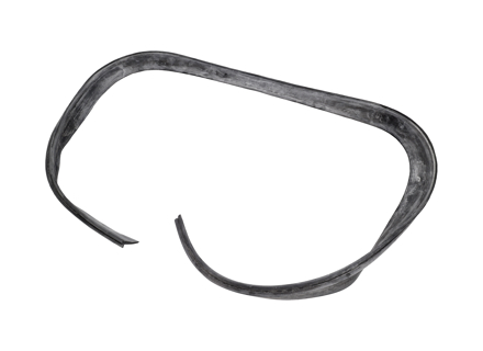 Motorraumdichtung HINTEN. Porsche 993 SCHIENENTYP - 99350432501, 99350432507