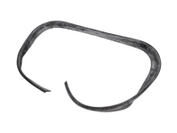 Motorraumdichtung HINTEN. Porsche 993 SCHIENENTYP - 99350432501, 99350432507