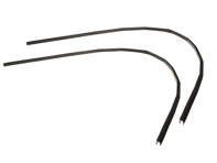 Juego de juntas de fieltro para puerta interior izquierda y derecha. Porsche 911 / 964 - 91154240303, 91154240403 - 47954/47955