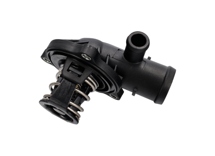 Wasserpumpen-Thermostatgehäuse mit Einsatz und Dichtung. Porsche 957 Cayenne Diesel - 95510603200