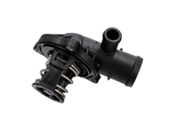 Carcasa del termostato de la bomba de agua con inserto y junta. Porsche 957 Cayenne Diésel - 95510603200