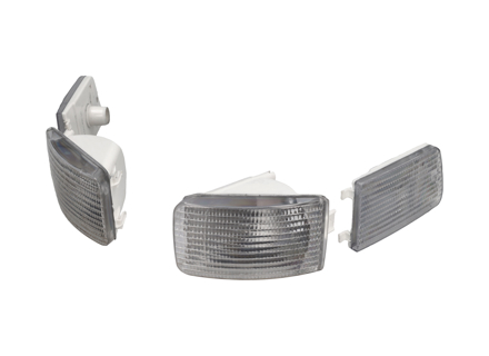 Clear Indicator unit kit Front. Porsche 964 - 96463199901, 96463140502, 96463140602, 96463140900, 96463141000 - LI.005.001