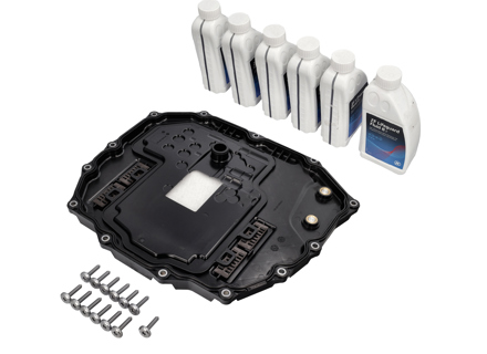 Gearbox oil filter, sump gasket & Transmission Fluid (6 Litres). Porsche 992.1 2019>> PDK 8-speed - 0DT317165